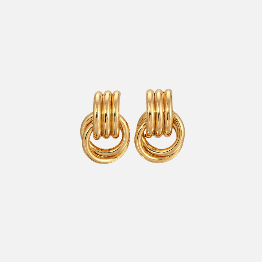 Mini Knot Earrings (Vàng)